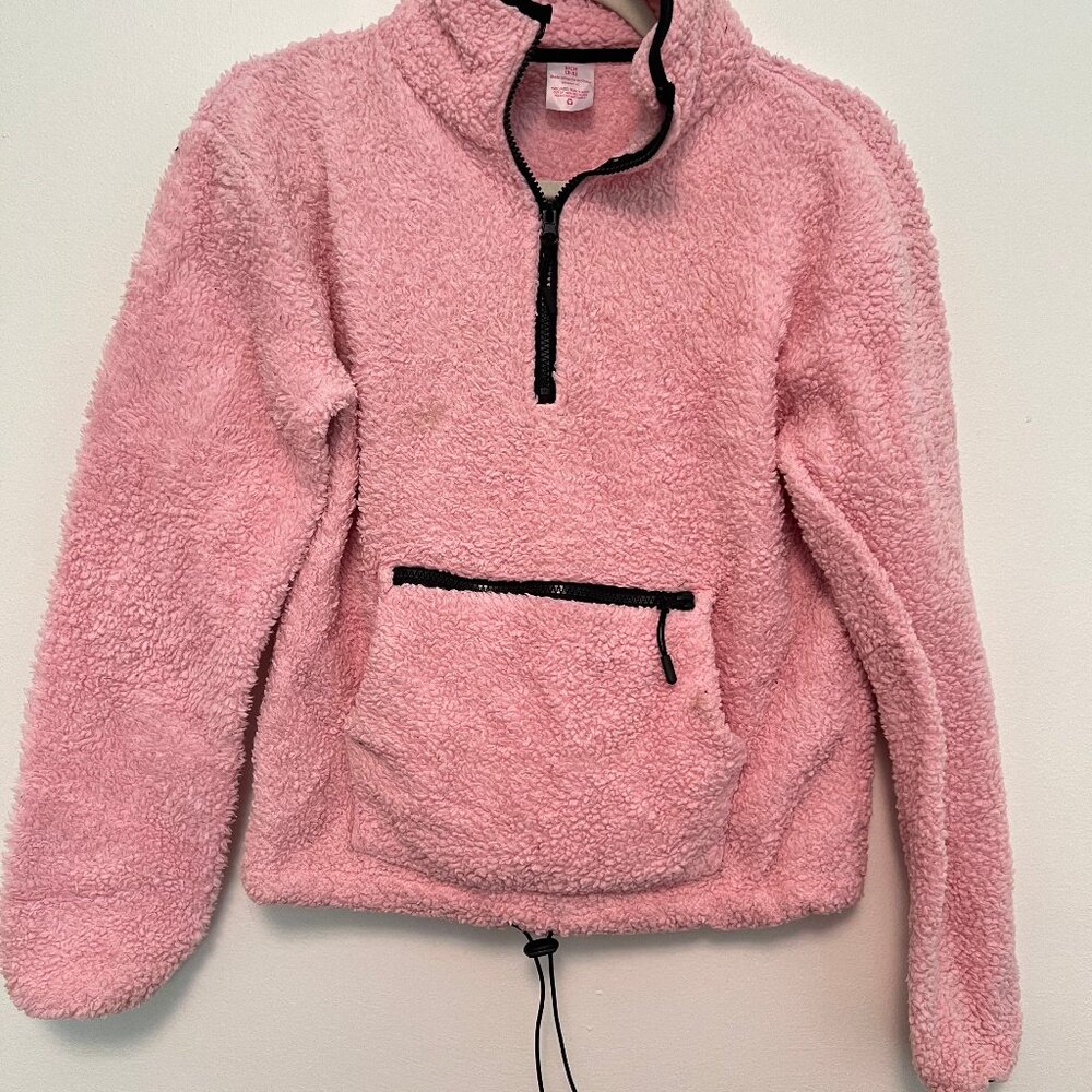 Pink Sherpa pullover No Boundaries